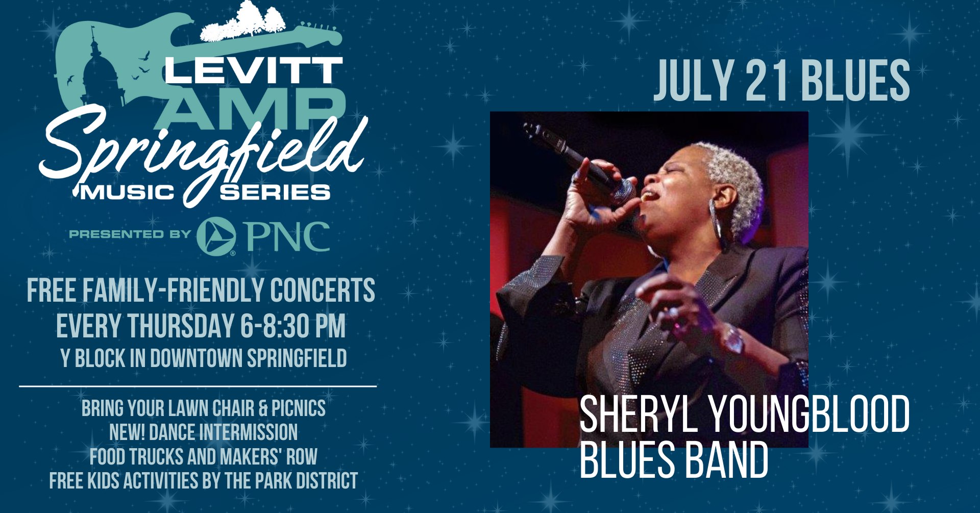 July 21 Blues Sheryl Youngblood Blues Band