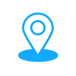 blue location icon