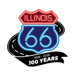 Route 66 Illinois Centennial Logo